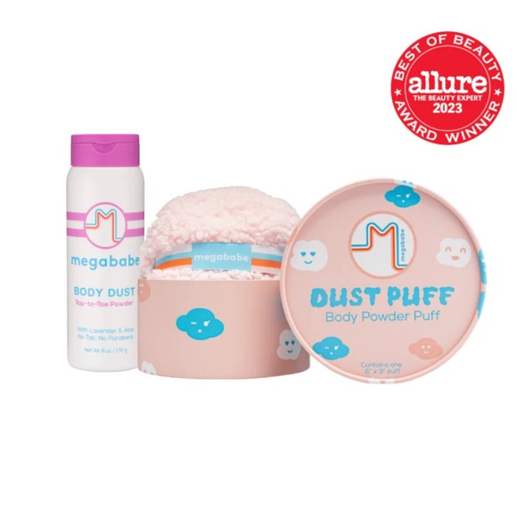 Megababe Body Dust and Dust Puff Bundle - Picture 2 of 6